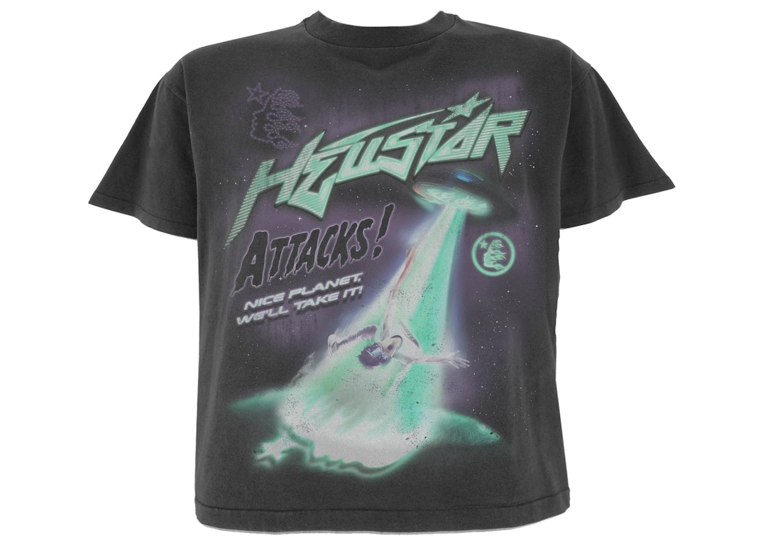 Pre-owned Hellstar Attacks T-shirt Black