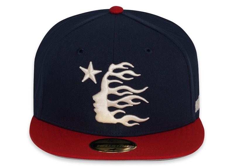 Cappello aderente da baseball Hellstar blu navy