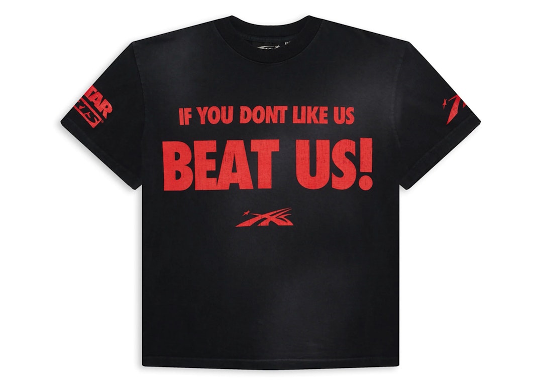 Pre-owned Hellstar Beat Us! T-shirt Red/black