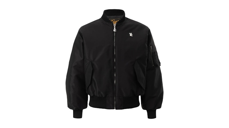 Hellstar Core Logo Bomber Jacket Black