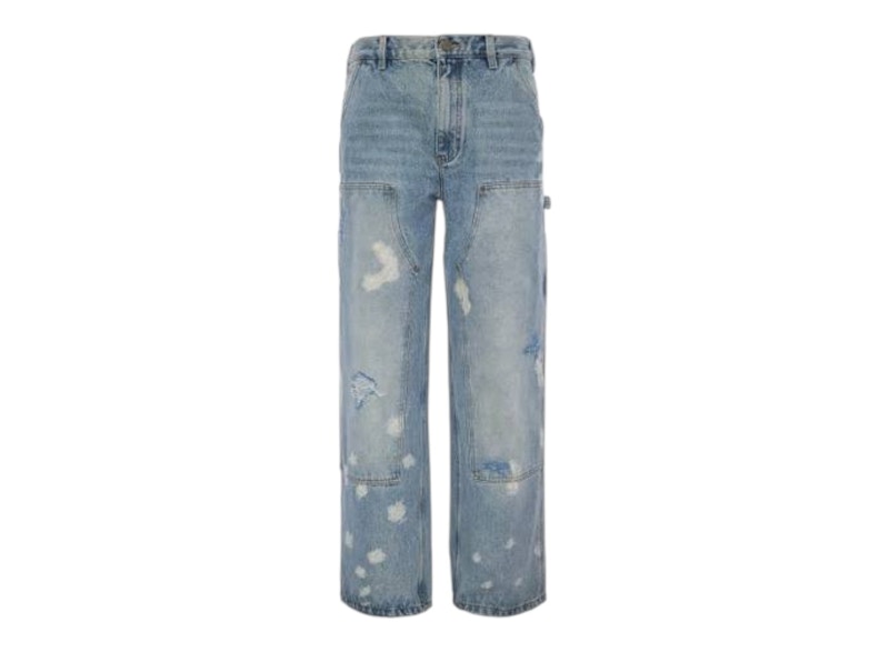 Hellstar Distressed Carpenter (Blank) Jeans Blue