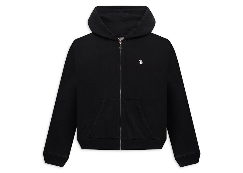 Hellstar Essentials Zip-Up Black Men's - FW24 - US