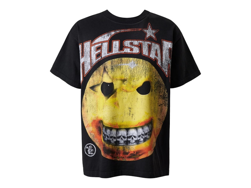 Hellstar Evil Smile T-shirt Black Men's - SS26 - US