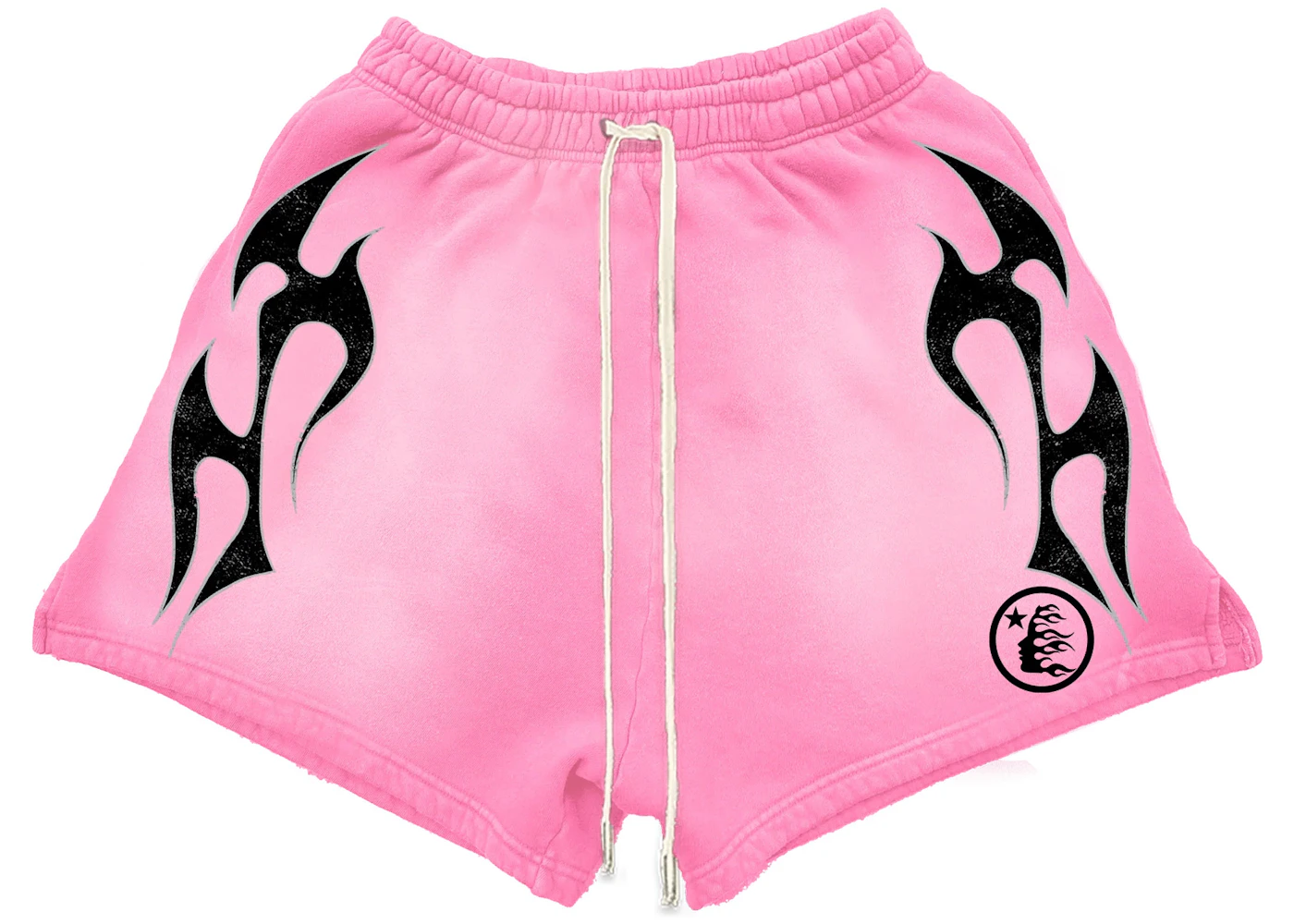 Hellstar Flame Shorts Pink FW23 US1