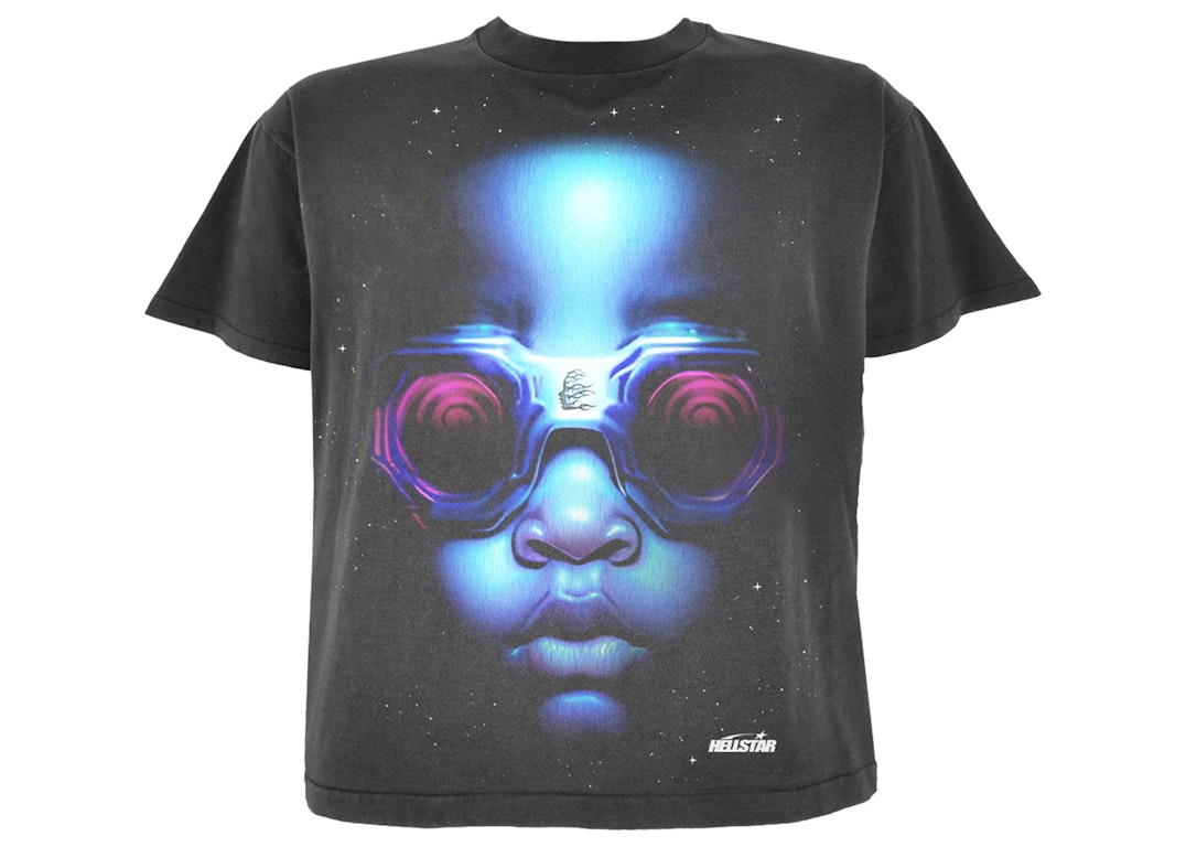 Pre-owned Hellstar Goggles T-shirt Black