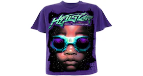 Hellstar Goggles T-Shirt Purple