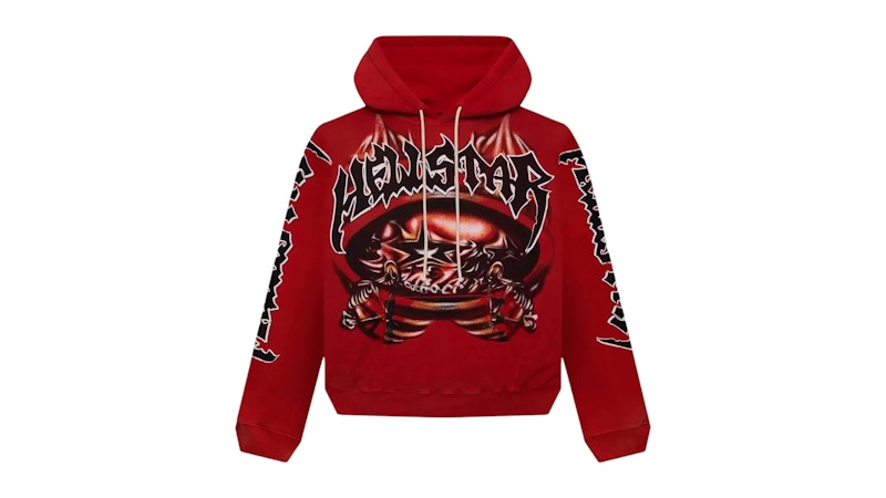 Hellstar レッド フレイム パーカーセット conjunto hellstar rojo - TikTok Shop
