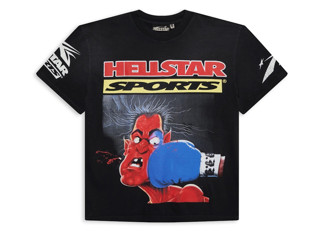 Pre-owned Hellstar Knock-out T-shirt Black