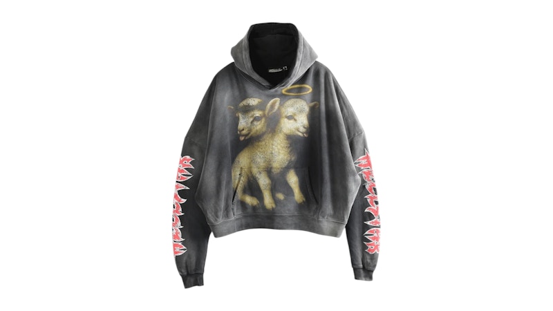 Hellstar Lamb Hoodie Black Men's - SS26 - US