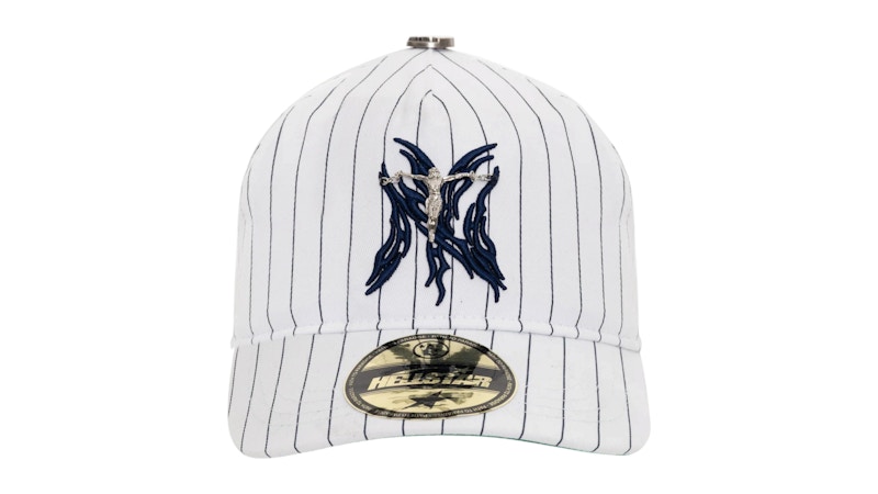 Hellstar NY Flame Snapback White Men's - SS26 - US