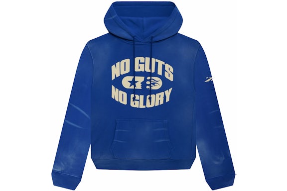 Hellstar No Guts No Glory Felpa con cappuccio blu