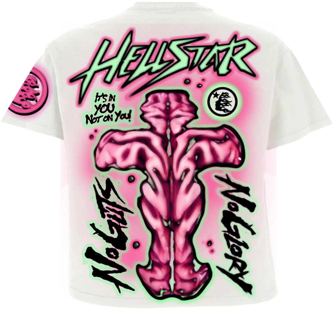 Hellstar Flame Sweatpants Pink - FW23 - US