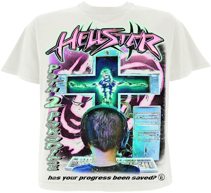 Hellstar Online T-Shirt White - FW23 - KR