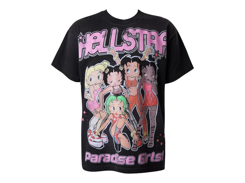 Hellstar Paradise Girls T-shirt Black Men's - SS26 - US