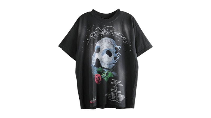 Hellstar Phantom Of The Opera T-Shirt Black Men's - SS26 - US