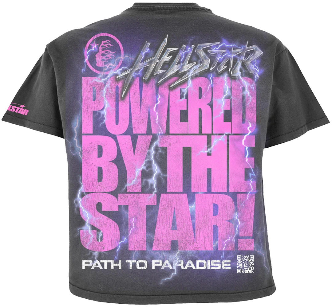 Hellstar Powered By The Star T-Shirt Black - FW23 - US