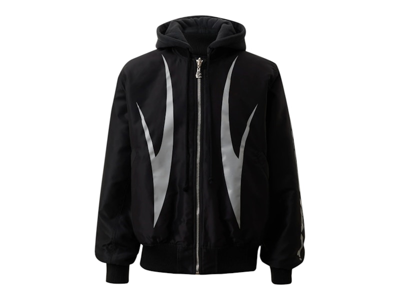 Giacca reversibile in nylon Hellstar nera