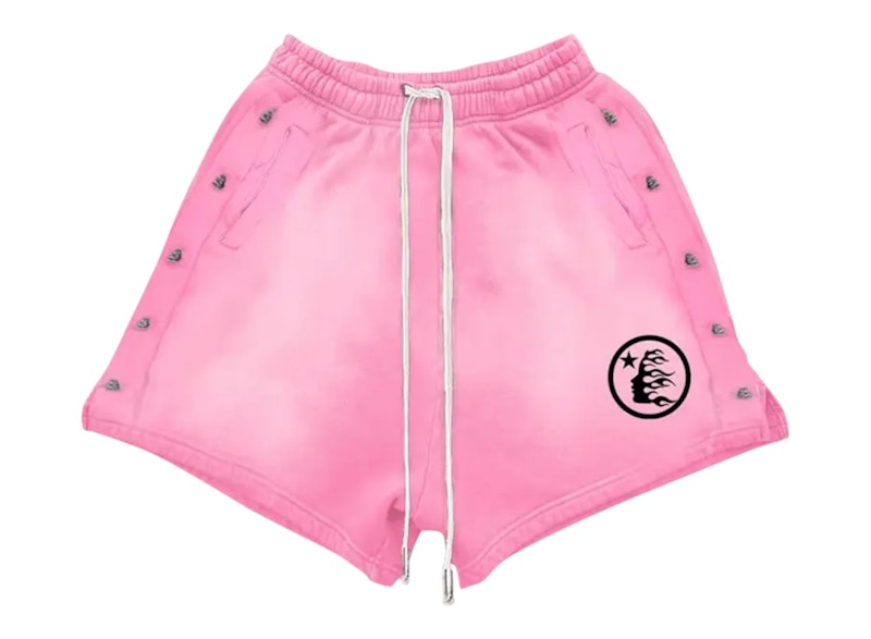 Hellstar Snap Shorts Pink