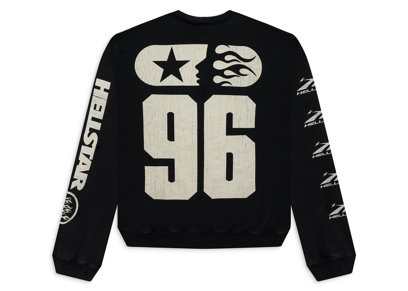 Hellstar Sports 96' Crewneck Black メンズ - SS24 - JP