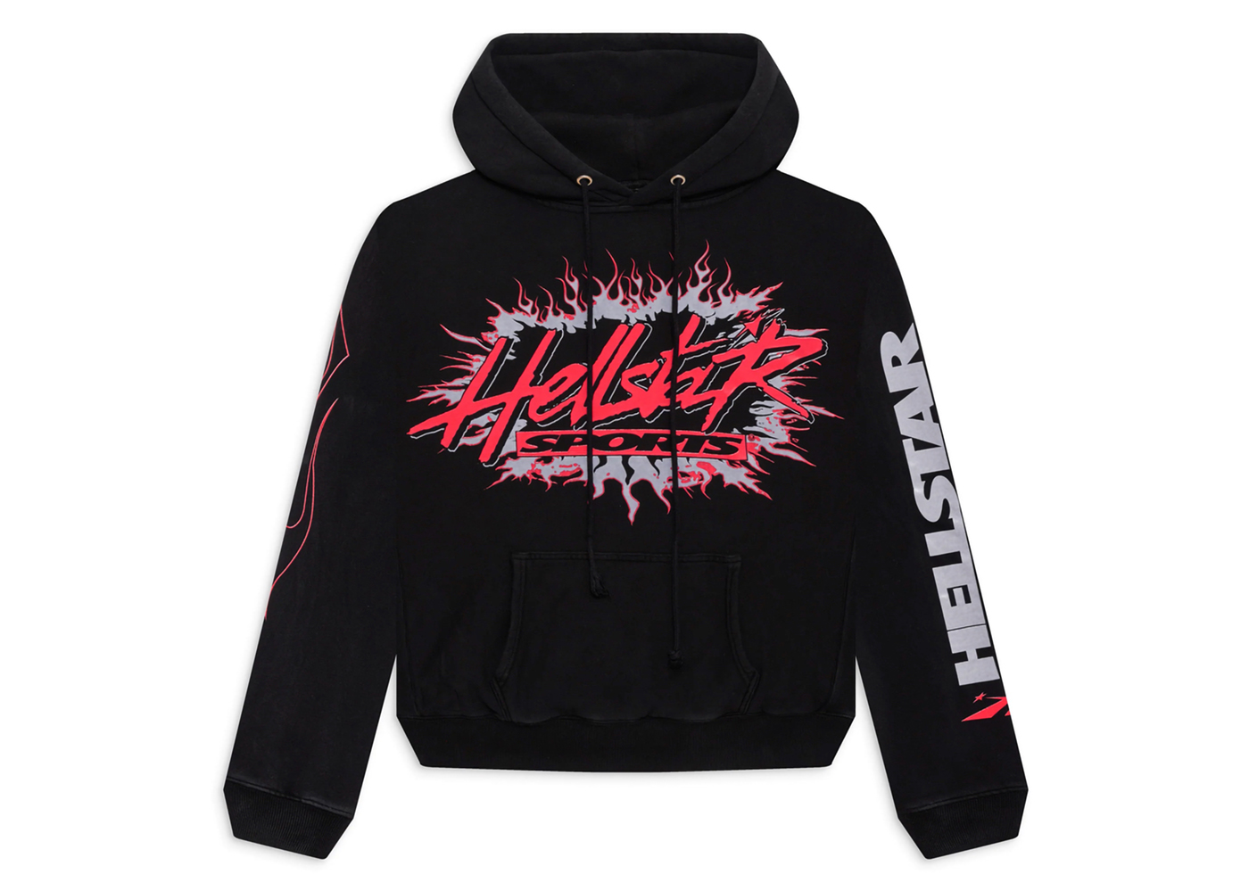 Hellstar Sports Future Flame Hoodie Black Men's - SS24 - US