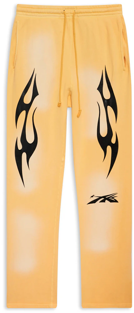 Hellstar Sports Sweatpants Yellow Men's - SS24 - US