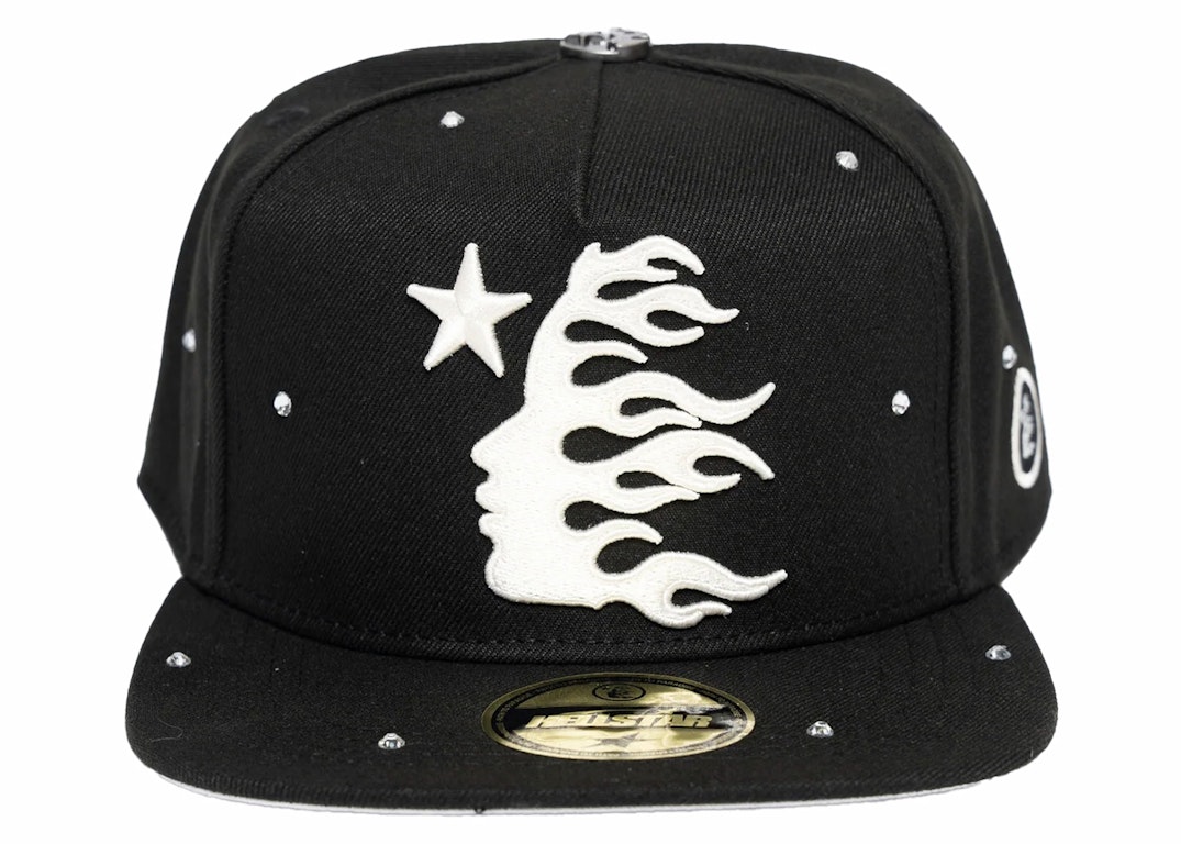 Pre-owned Hellstar Starry Night Fitted Hat Black