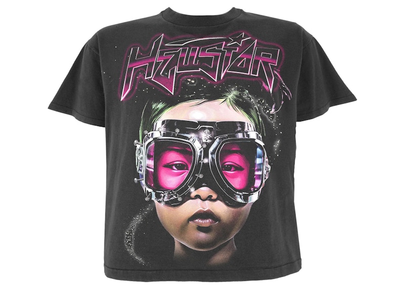 Pink and black t shirt best sale