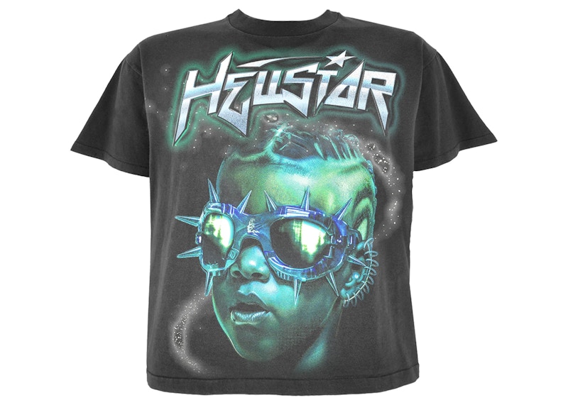 Hellstar The Future T-Shirt Black Blue - FW23 - US