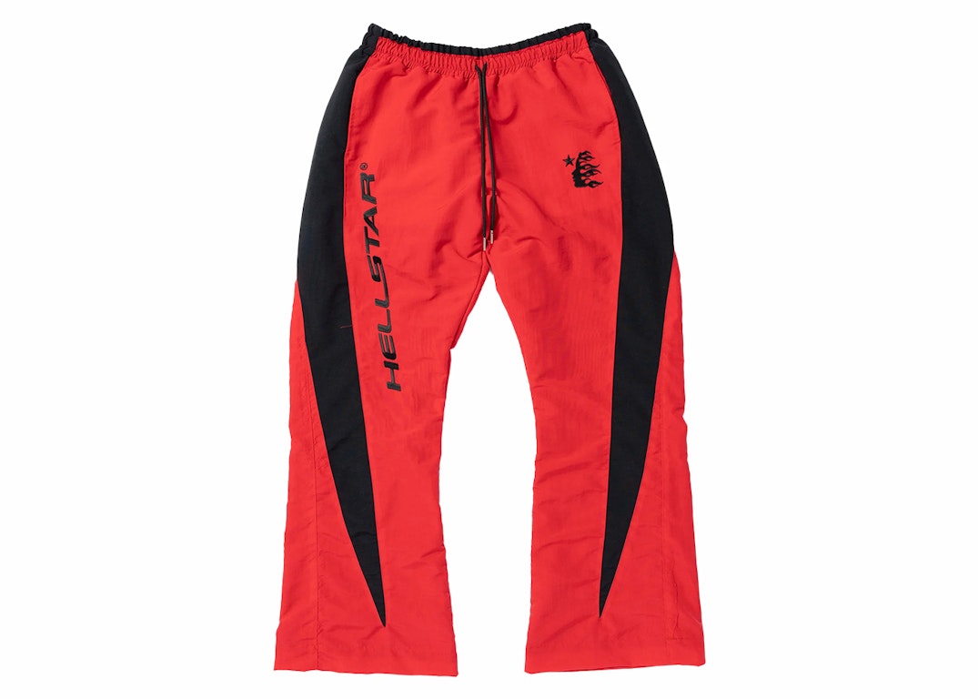 Pre-owned Hellstar Thriller Red Tracksuit Pants Red/black