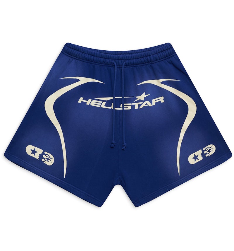 Hellstar Warm Up Shorts Blue Men's SS24 US