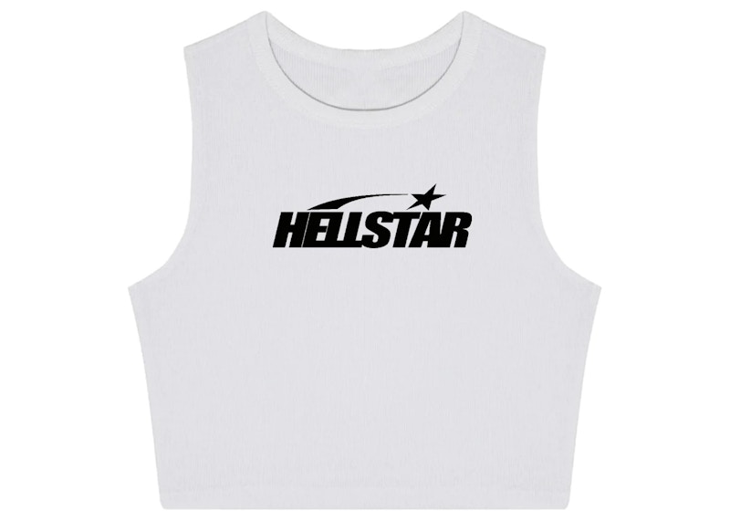 Pre-owned Hellstar Women's Tank In White