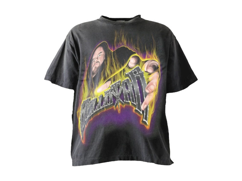Hellstar Wrestlemania Undertaker T-Shirt Black メンズ - SS25
