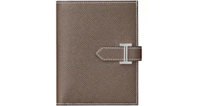 Hermes Bearn Compact Wallet Brown