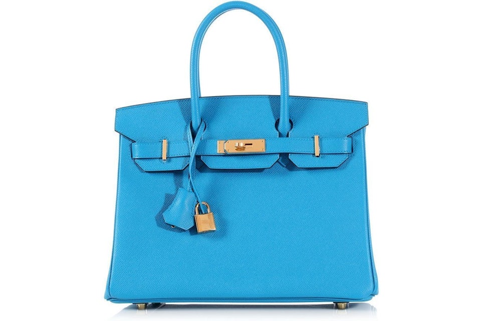 Hermes Birkin Epsom 30 Bleu Zanzibar - GB