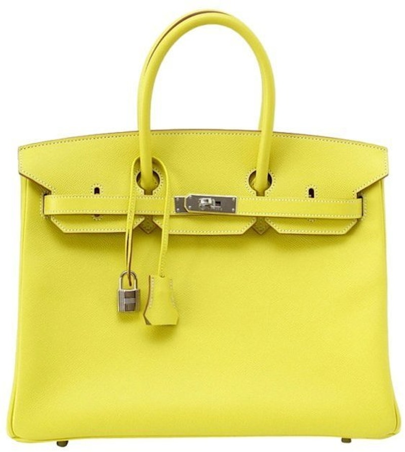 Hermes Birkin Epsom 35 Candy Lime - US