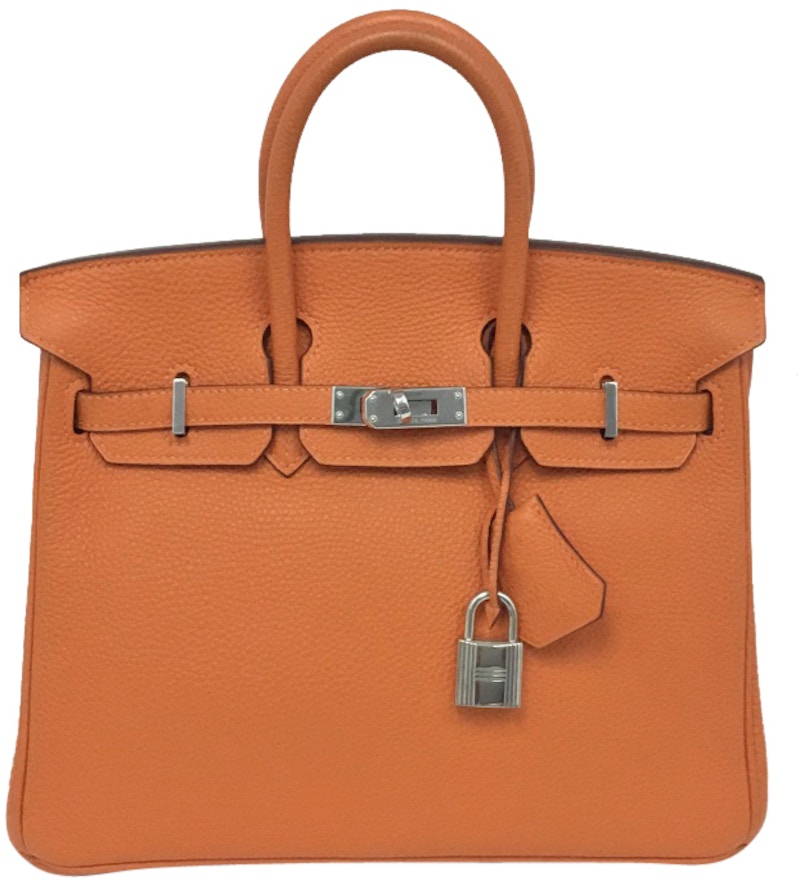 orange togo birkin