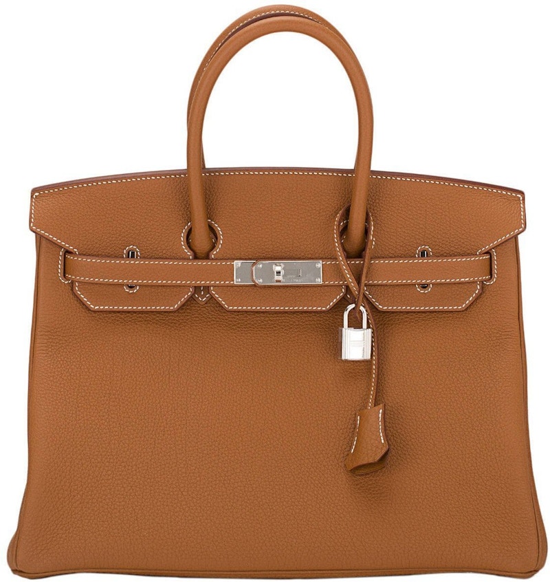 Hermes birkin 35 on sale gold