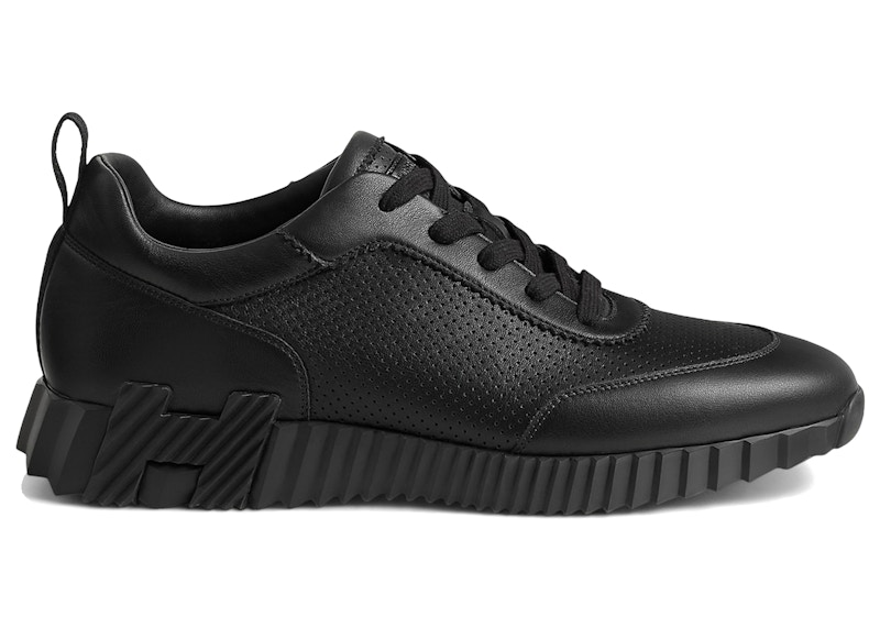 Hermes Bouncing Sneaker Black Perforated Men's - H261895ZH01400 - US