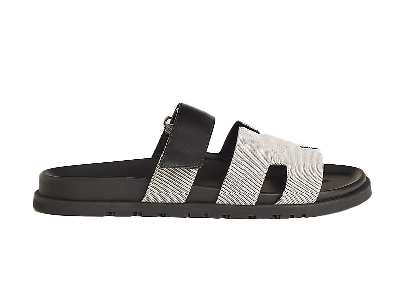 Black hermes clearance slides