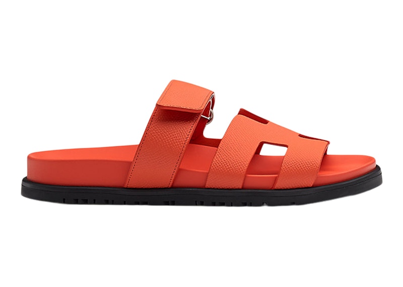 Hermes Chypre Sandal Rose Sorbet Epsom Leather (Women's