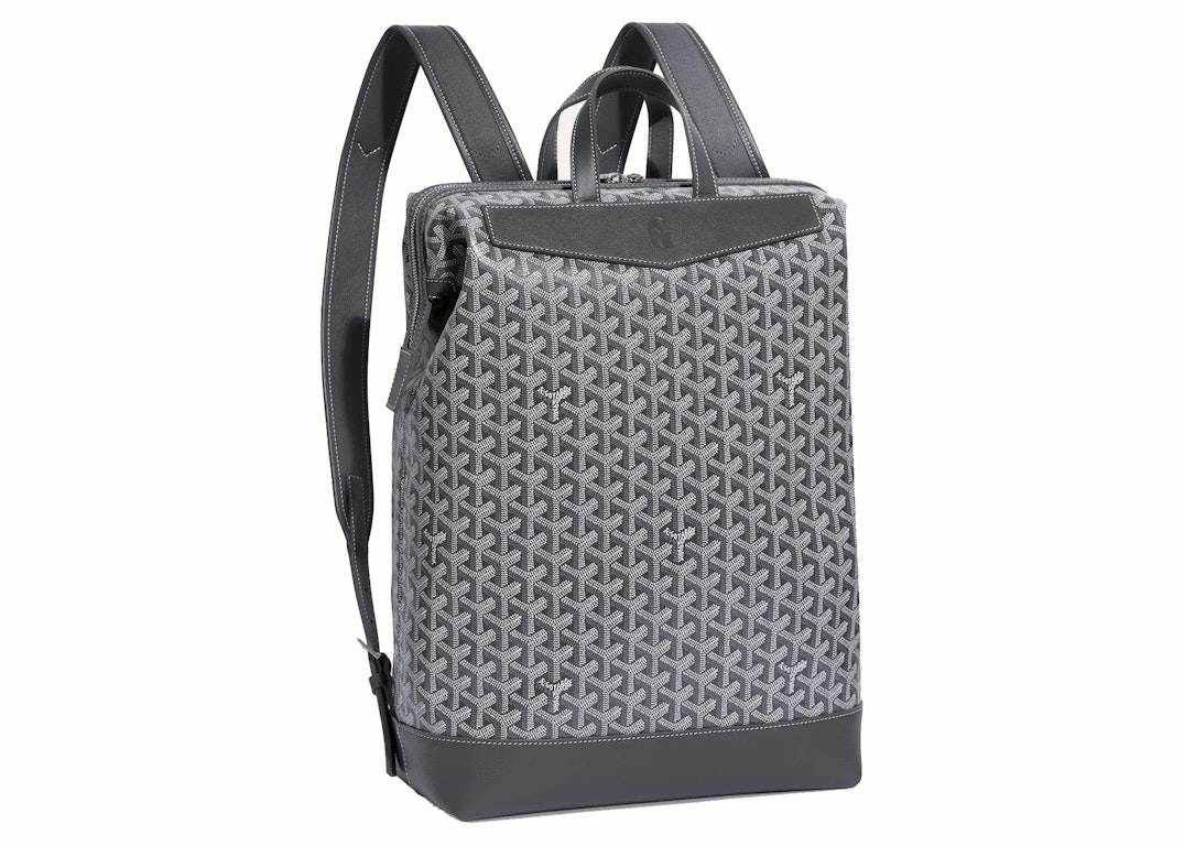 Leather backpack Goyard Grey in Leather - 31041520