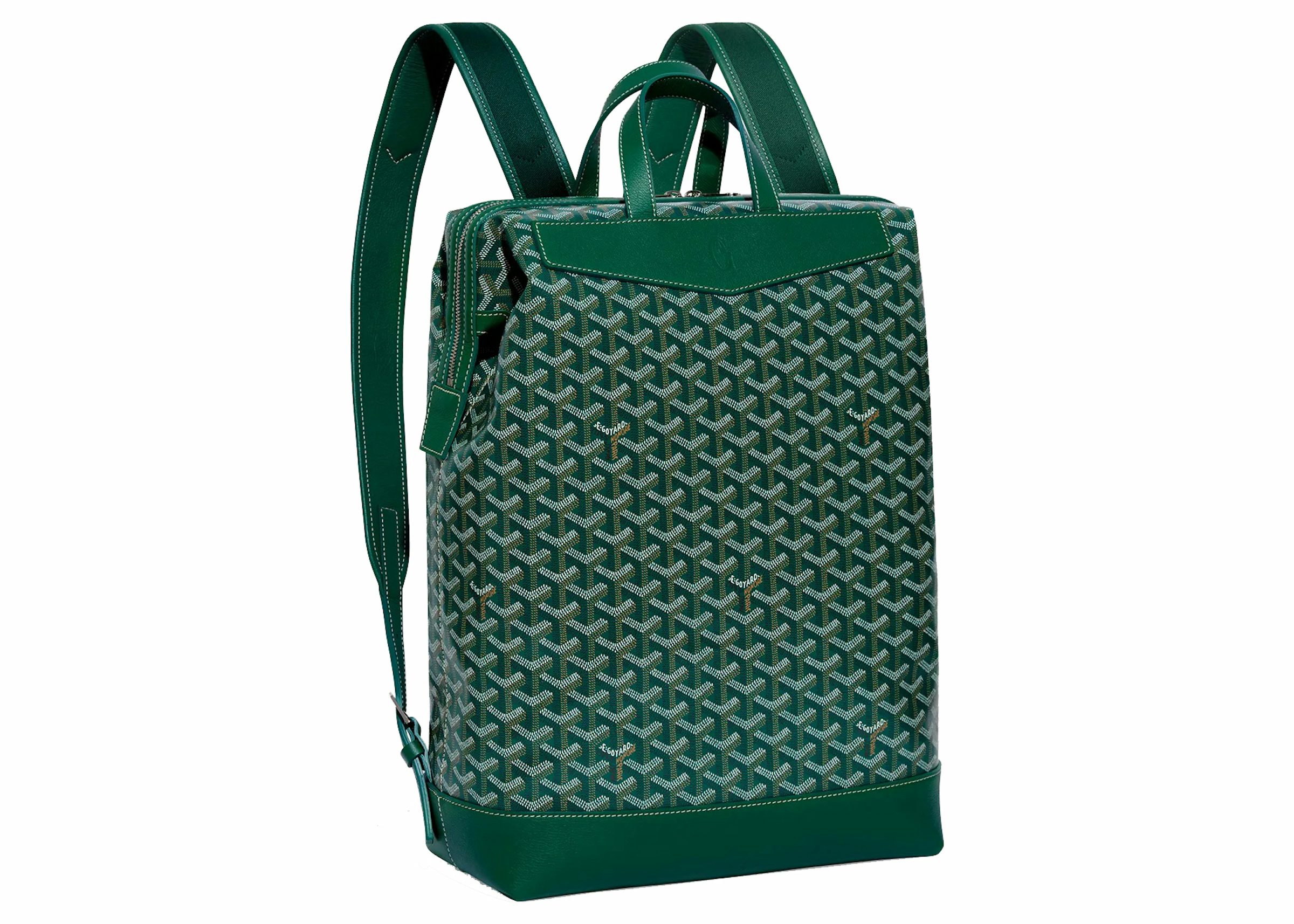 NWT Goyard Cisalpin Backpack Rare Green Leather (2023 Line)