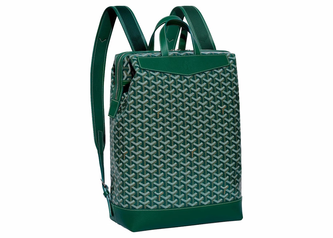 Pre-owned Goyard Cisalpin Backpack Green