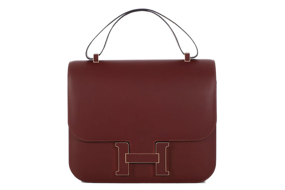 Hermes Constance Cartable Sombrero 29 Rouge H