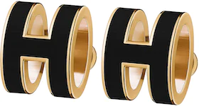 Hermes Earrings Pop H Black