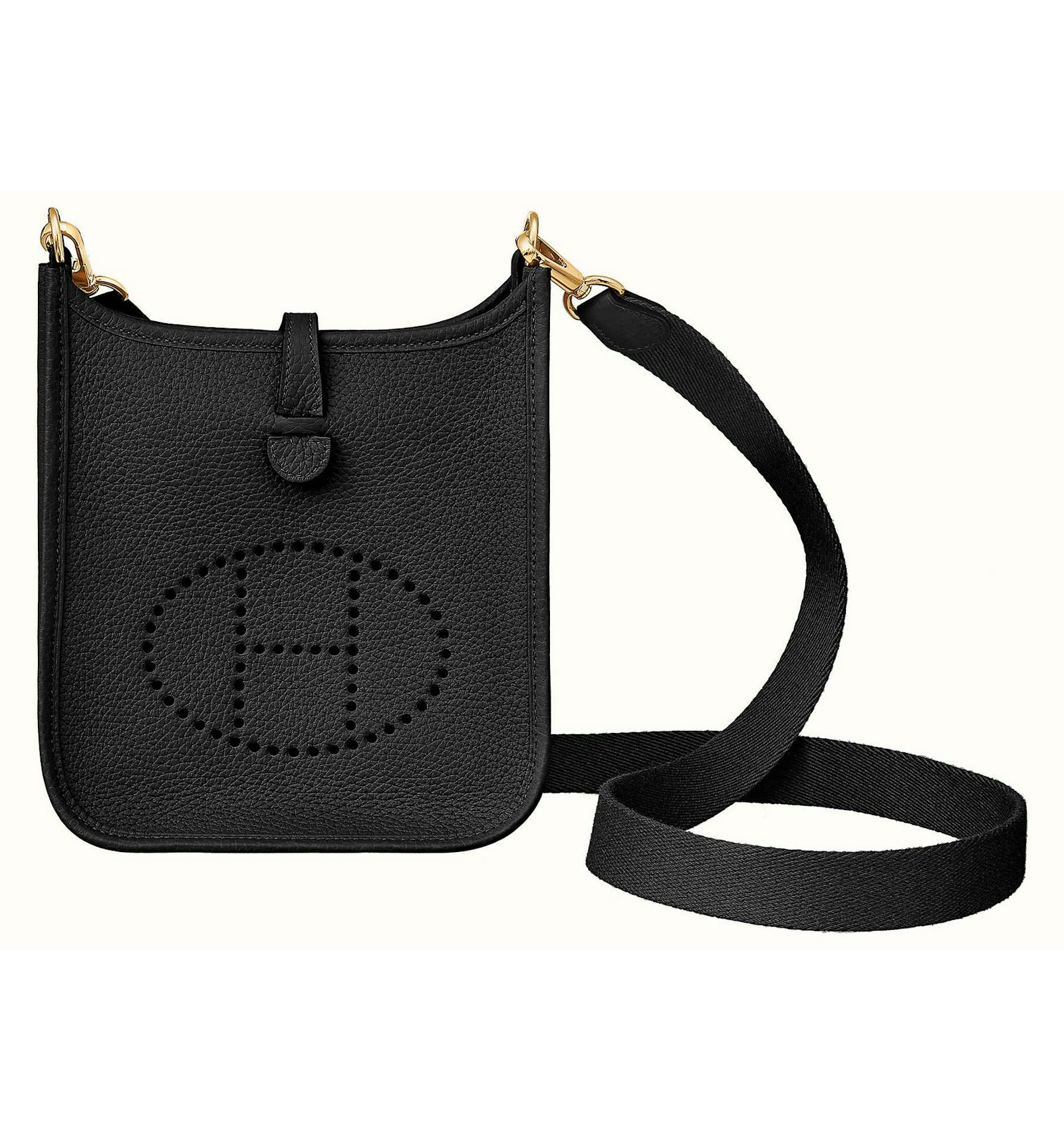 Hermes evelyne black gold hardware Clearance
