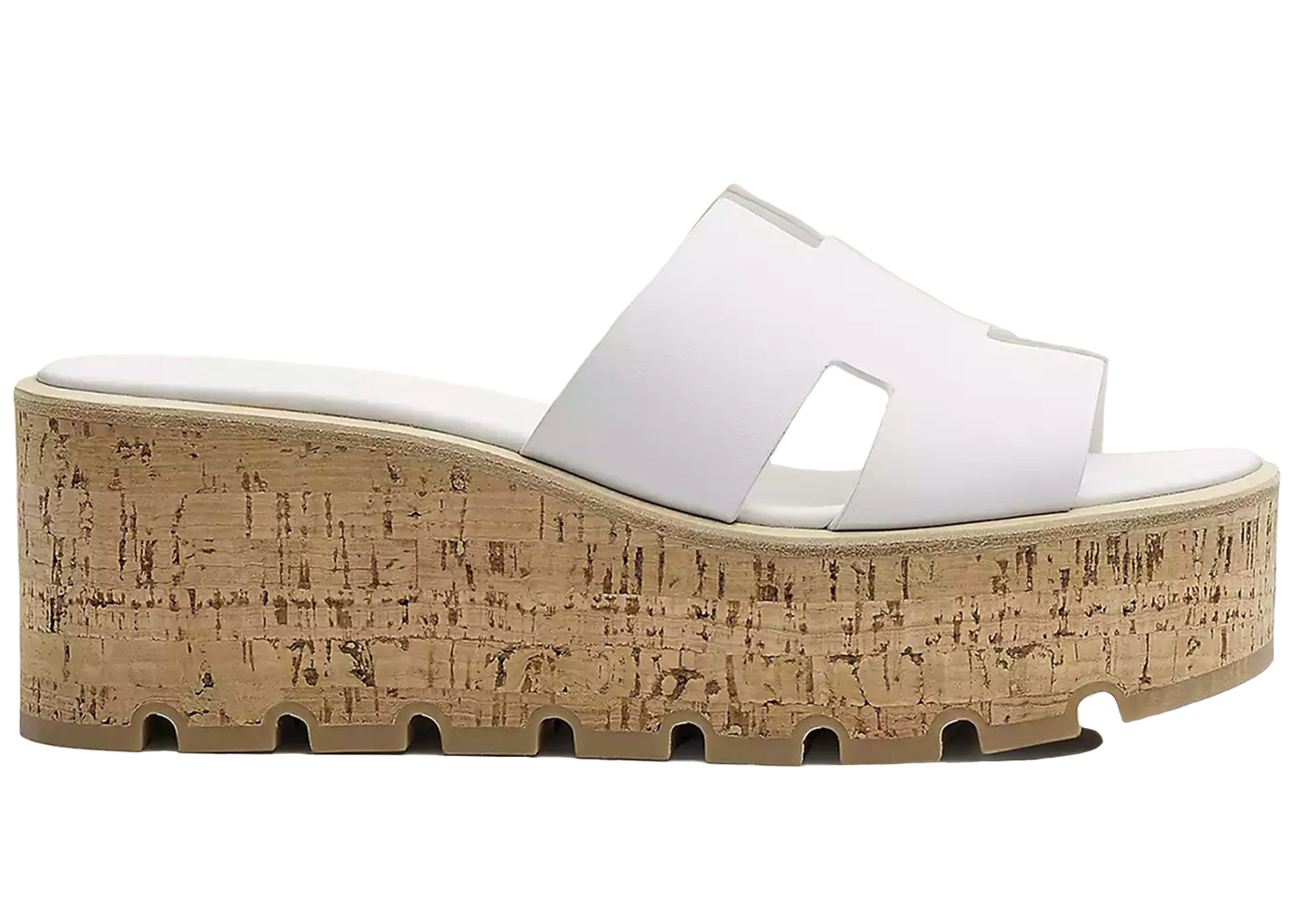 Hermes Eze 30 Sandal White - H221026Z 90360 - US