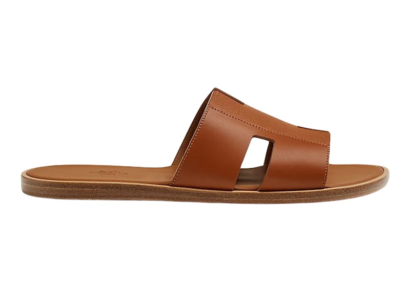 Hermes men's leather discount sandals