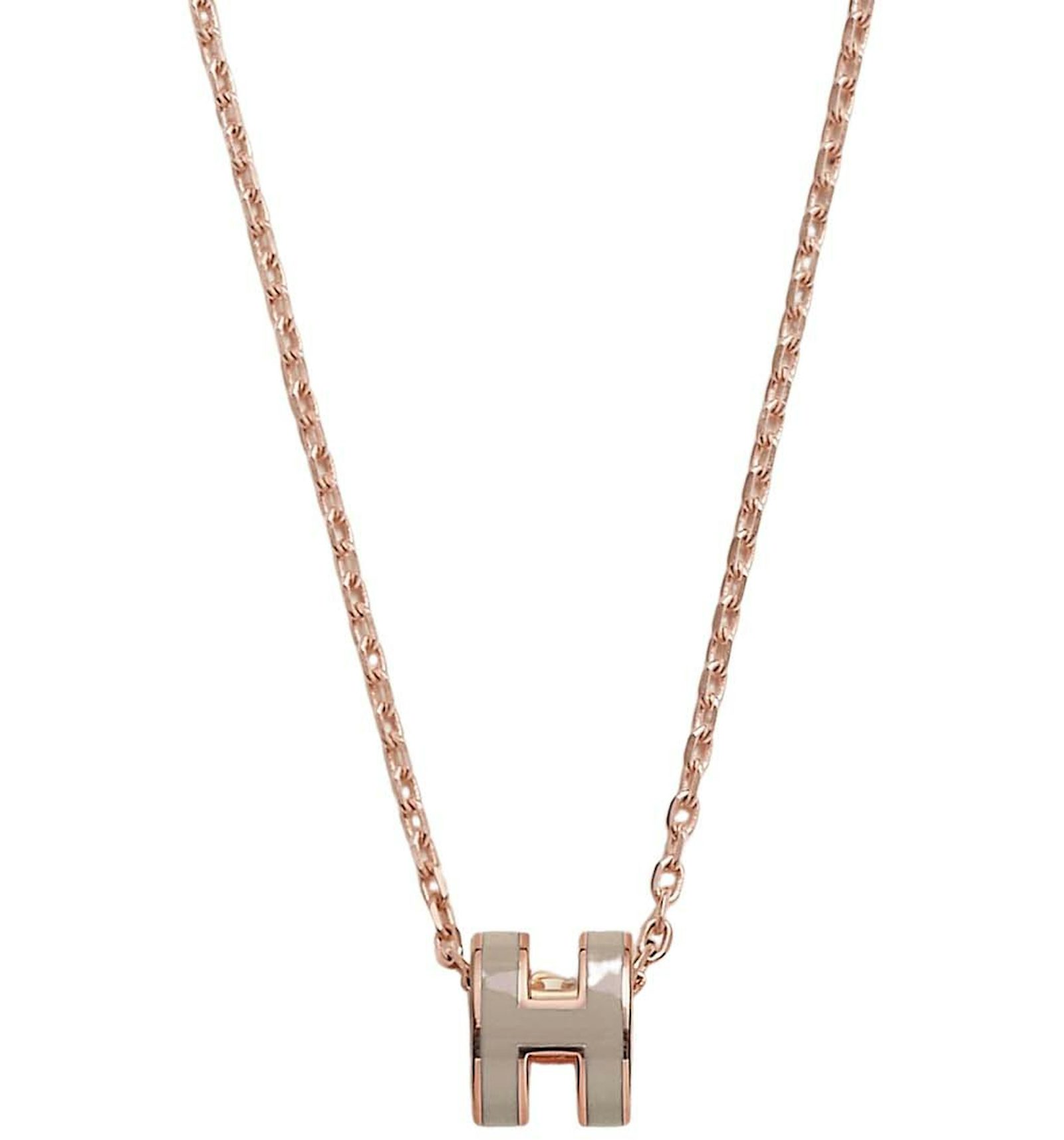 Hermes necklace h pendant Clearance