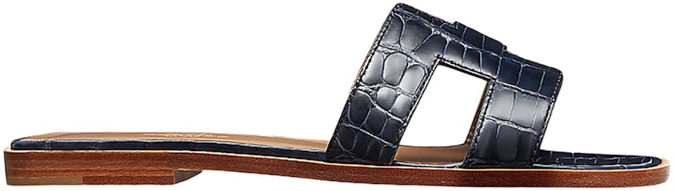 Oran Sandal in Rouge H Epsom Leather